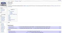 Desktop Screenshot of ford-wiki.com